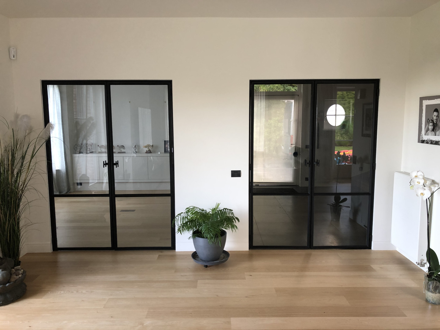 Stalen deuren met glas Stalen deuren met glas