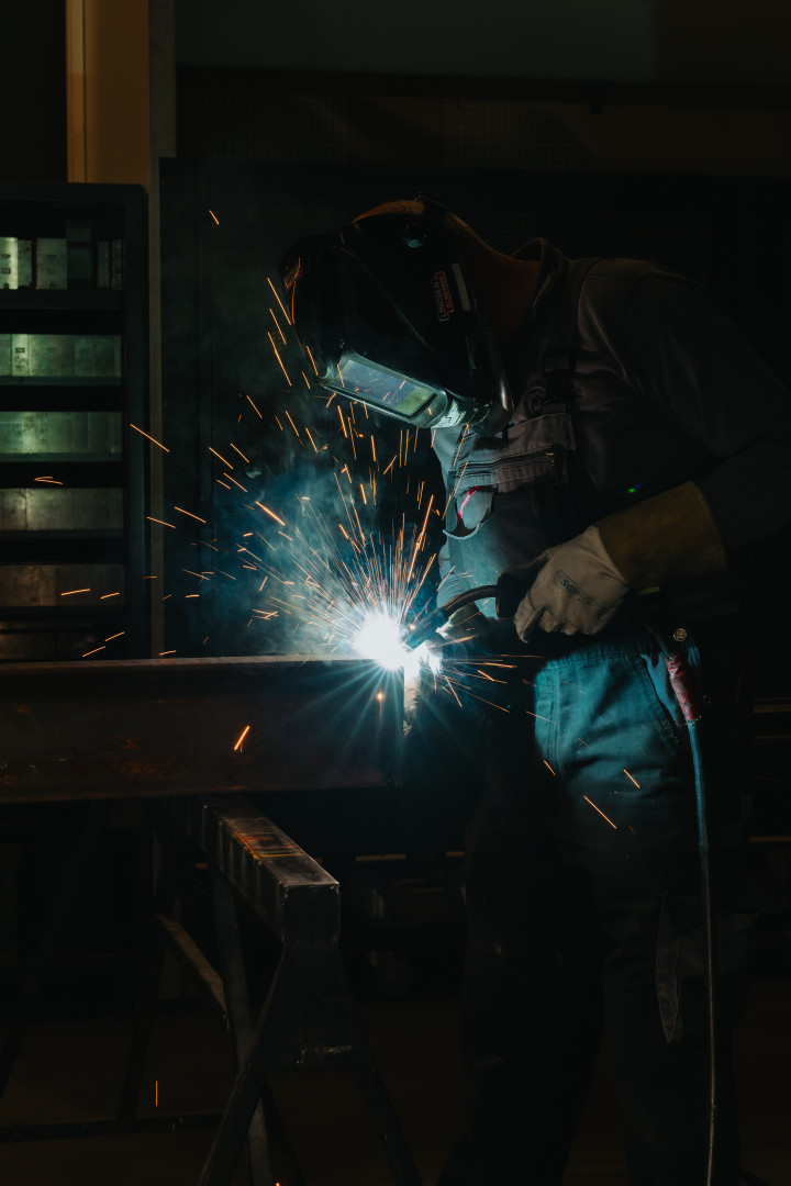 Las CQM Welding Las van CQM Welding geeft vonken